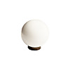 Ручка-кнопка, KF12-11 белая керамика