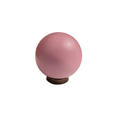 Ручка-кнопка, KF12-16 розовая керамика