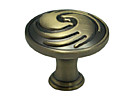 Ручка кнопка GIFF 2/154 античная бронза