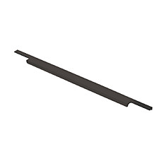 Ручка торцевая RT 001 900 BL (832 мм), матовый черный