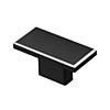 Ручка кнопка S-4130-16 BL черный матовый